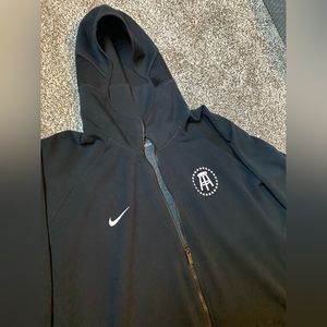 BARSTOOL SPORTS NIKE SHOWTIME FULL ZIP HOODIE XXL Black